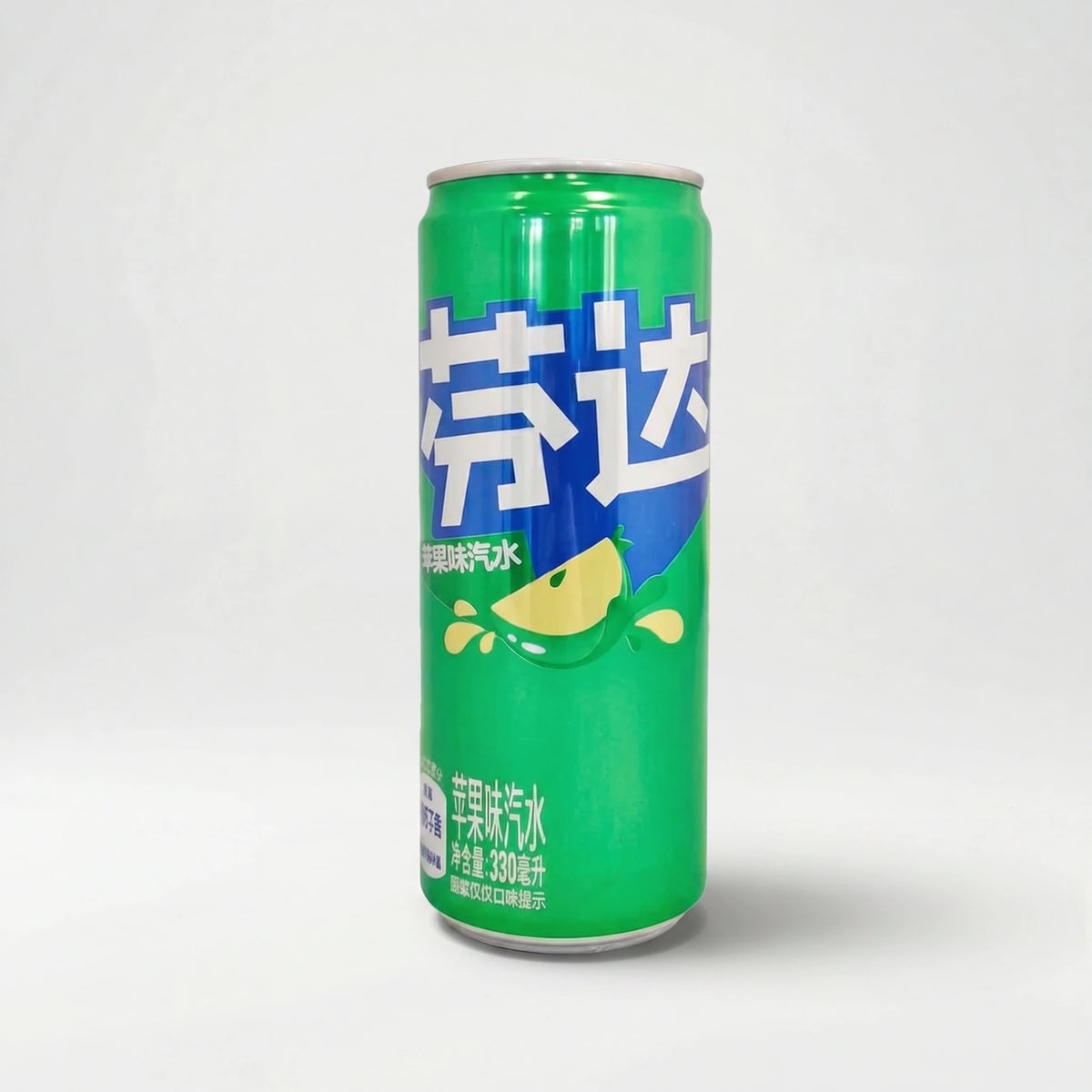Fanta Green Apple Flavor Soda Sleek Can 330ml — Mr. Zhu's Asian Snack Store
