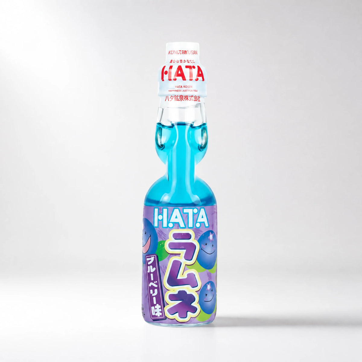 Hata Kosen Ramune Soda al Gusto Mirtillo 200ml — Mr. Zhu's Asian Snack Store.