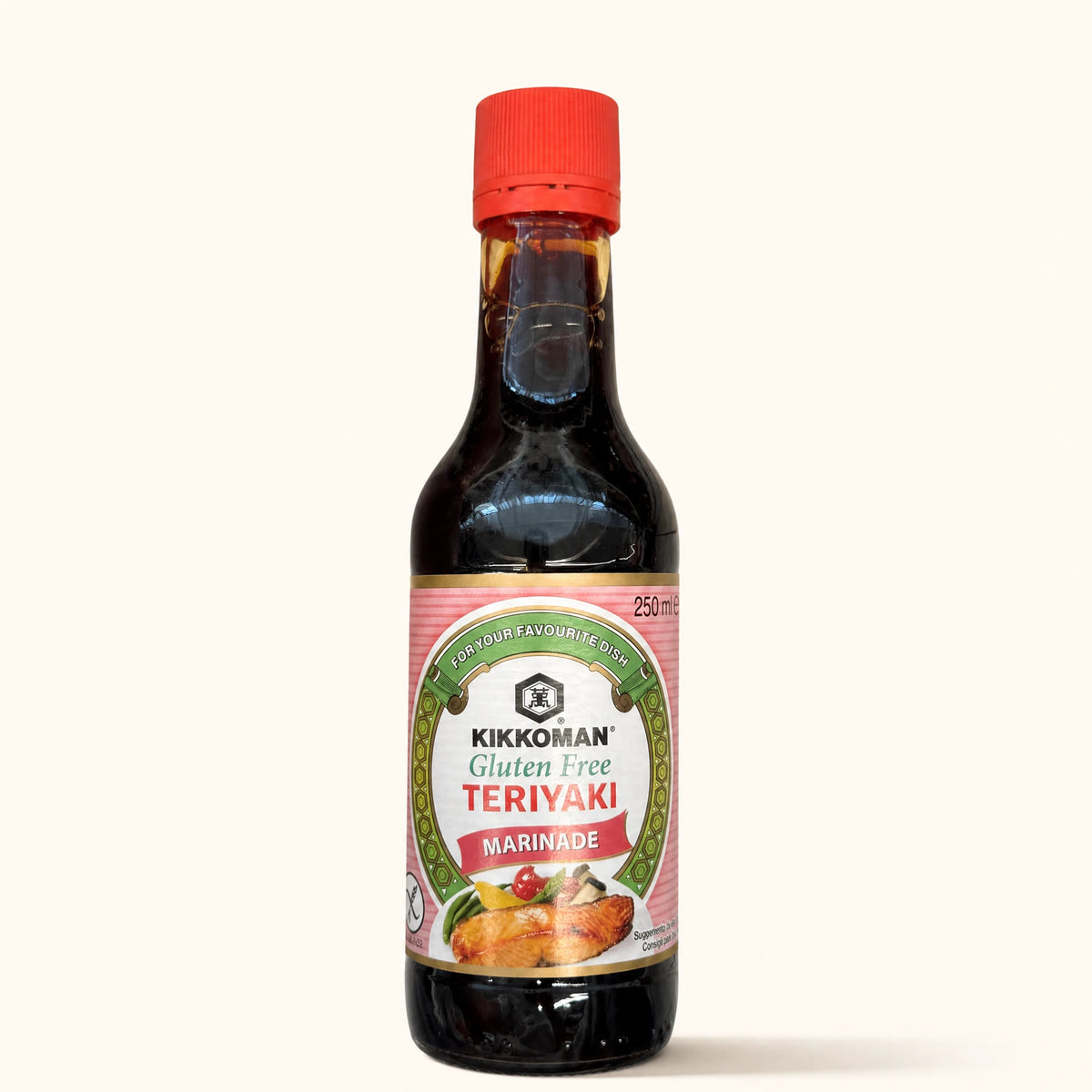 Kikkoman Salsa Teriyaki Senza Glutine Marinata 250ml — Mr. Zhu's Asian Snack Store.