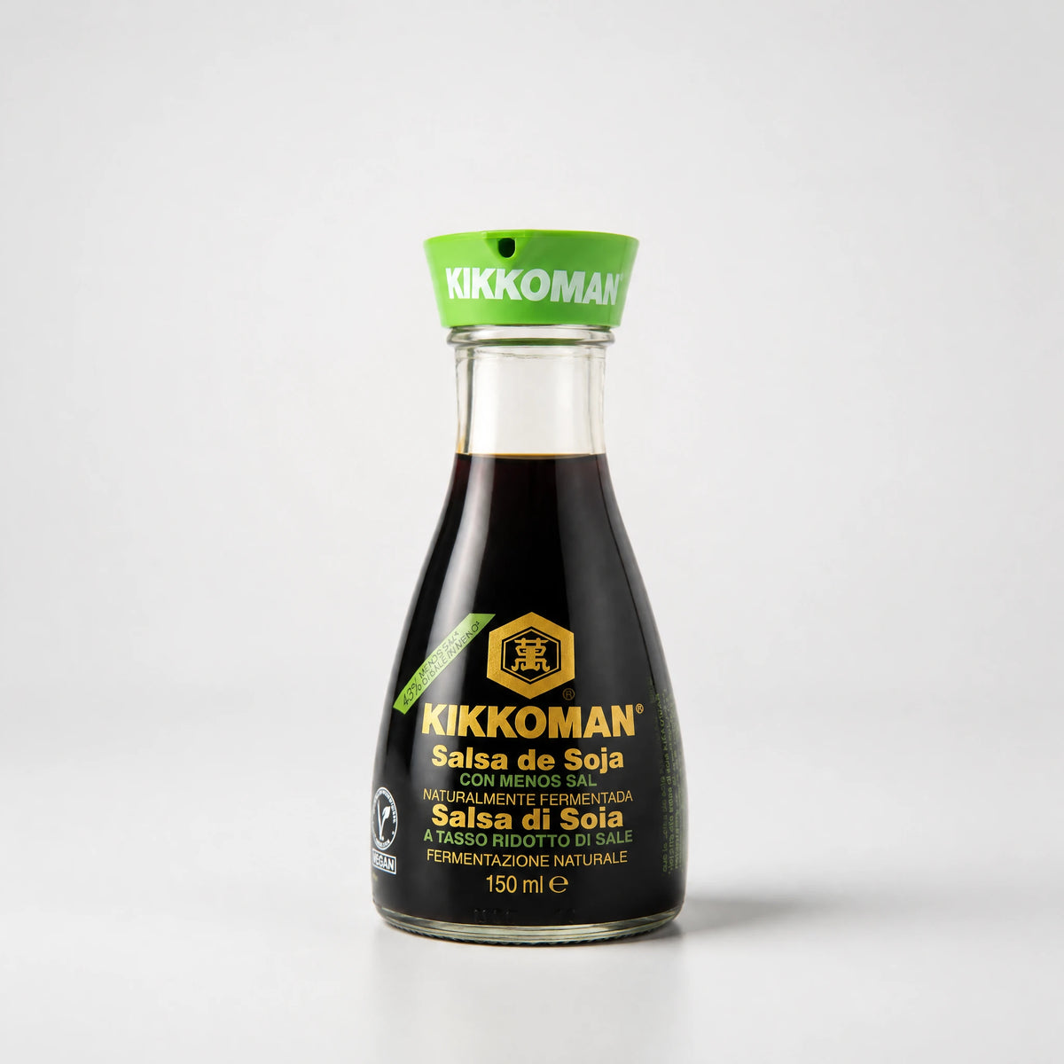 Kikkoman Salsa di Soia Meno Sale Dispenser 150ml — Mr. Zhu's Asian Snack Store.