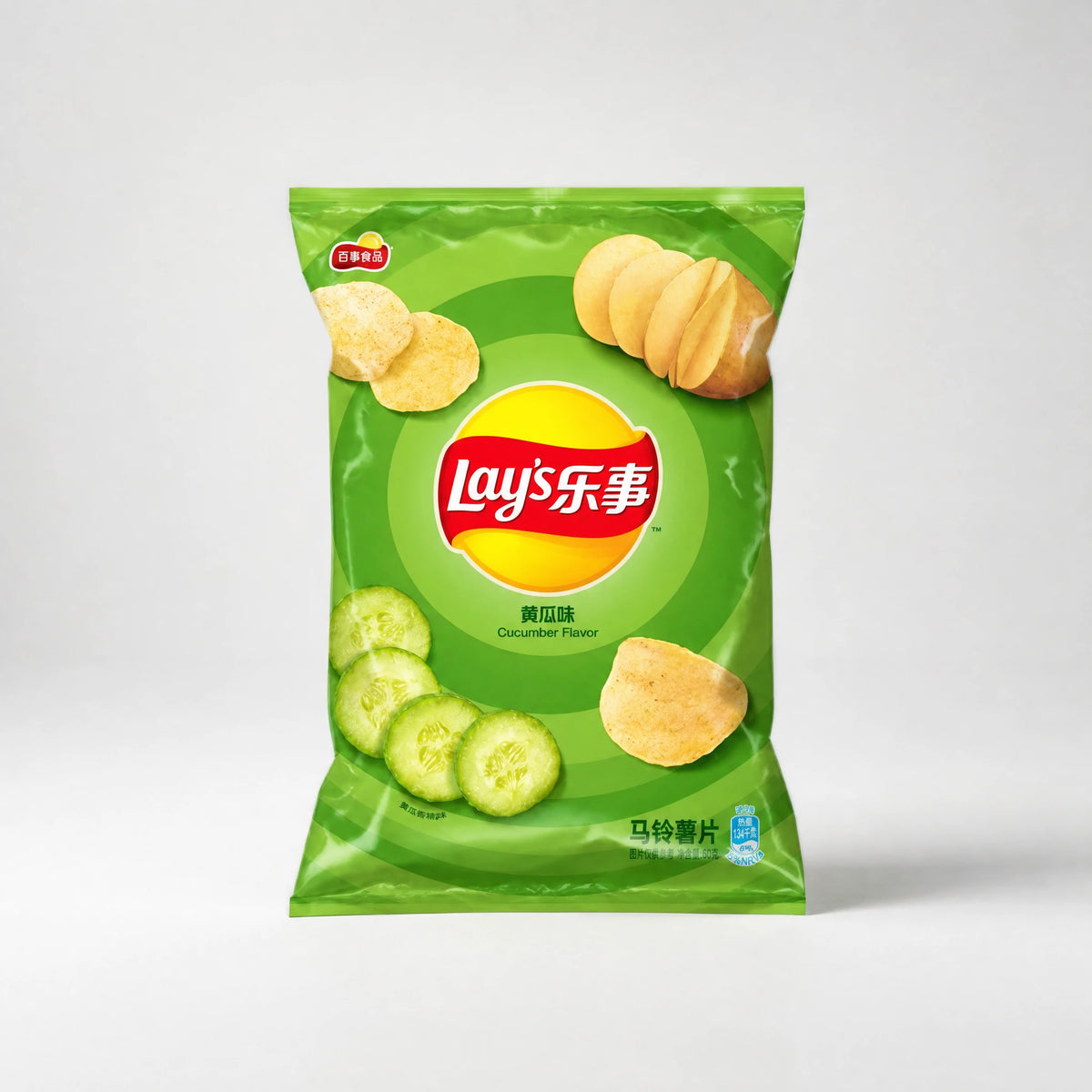 Lay's Patatine Cucumber Flavor 60g ” Mr. Zhu's Asian Snack Store.