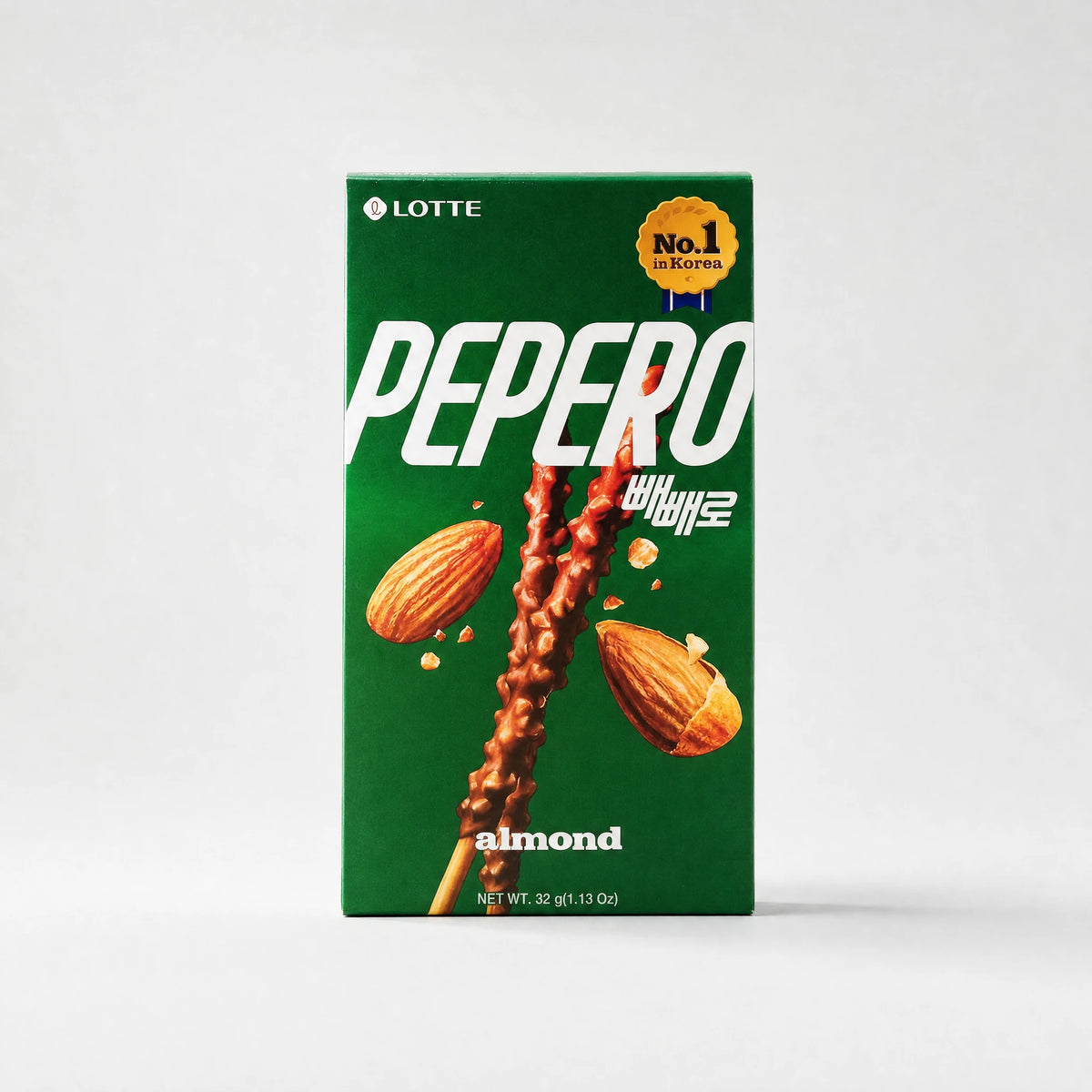 Lotte Pepero Almond 32g — Mr. Zhu's Asian Snack Store