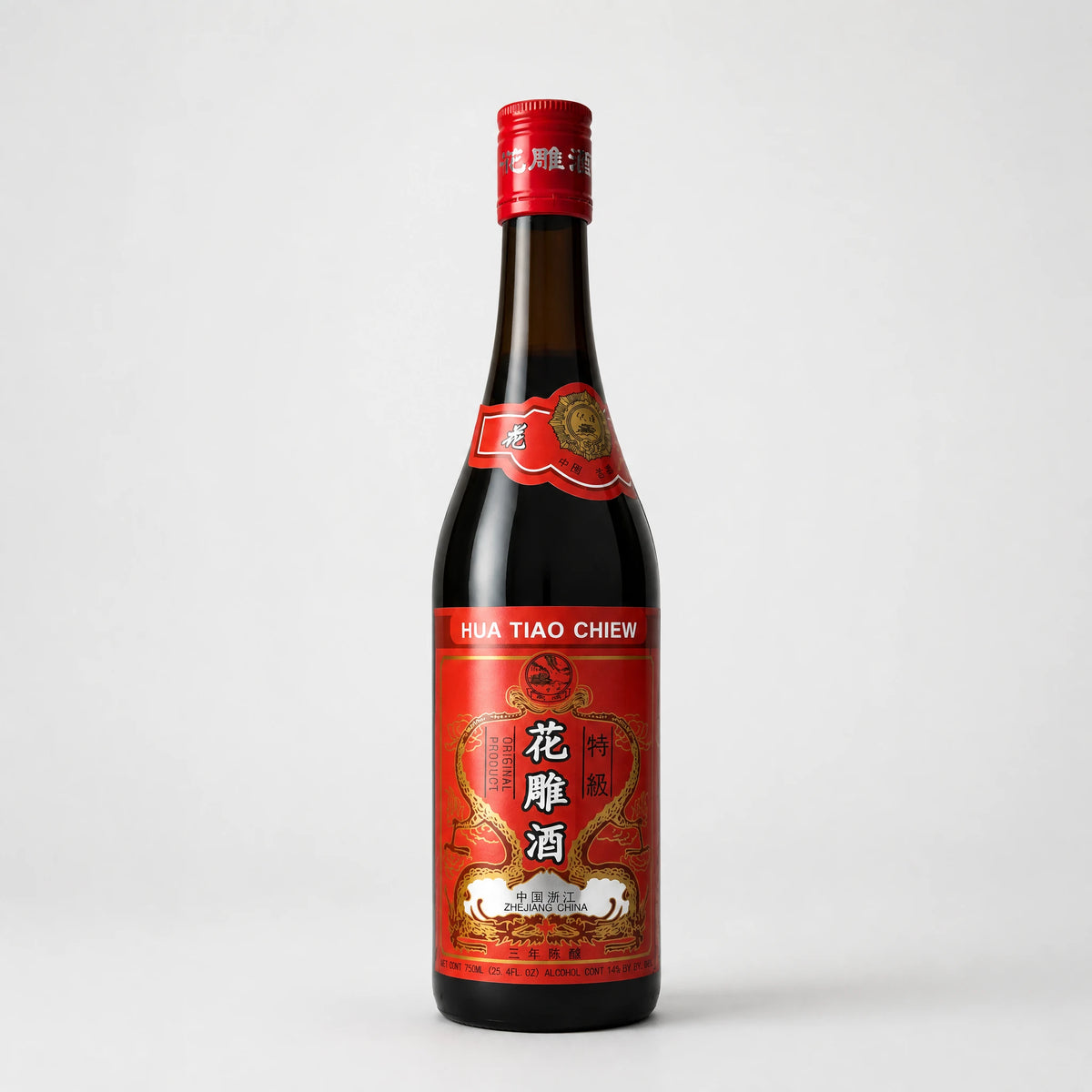 Hua Tiao Chiew Shaoxing Cooking Wine 750ml — Mr. Zhu's Asian Snack Store