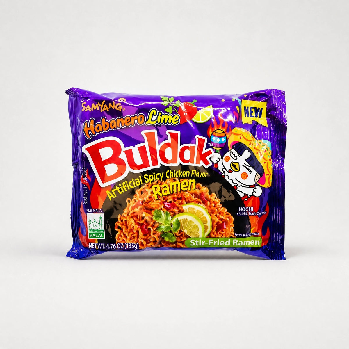 Samyang Buldak Habanero Lime Hot Chicken Flavor Ramen 135g — Mr. Zhu's Asian Snack Store