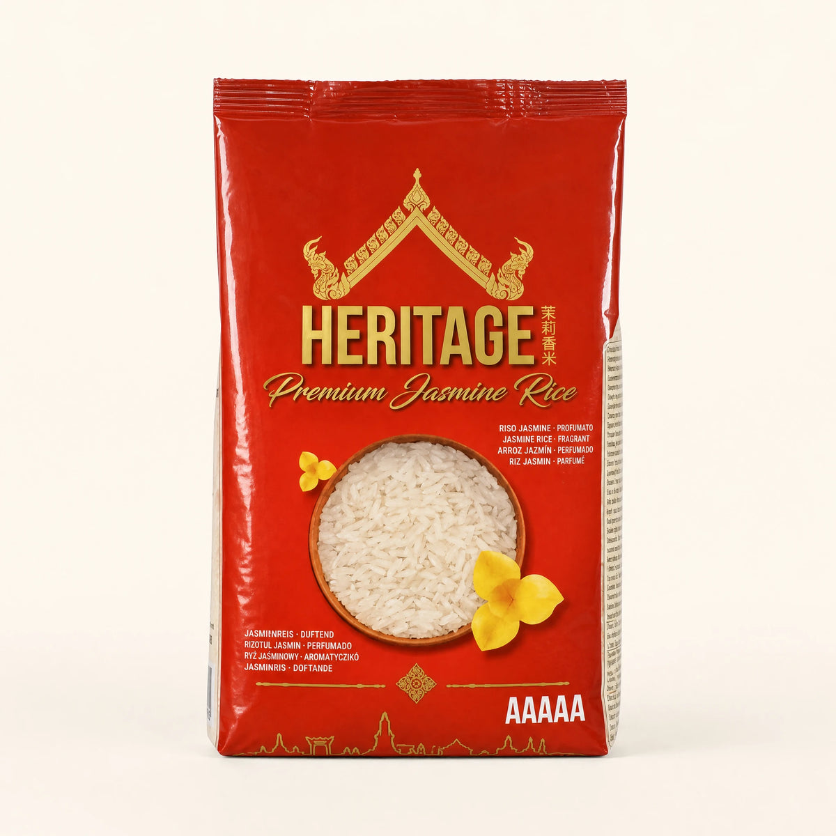 Heritage Premium Jasmine Rice 5kg — Mr. Zhu's Asian Snack Store