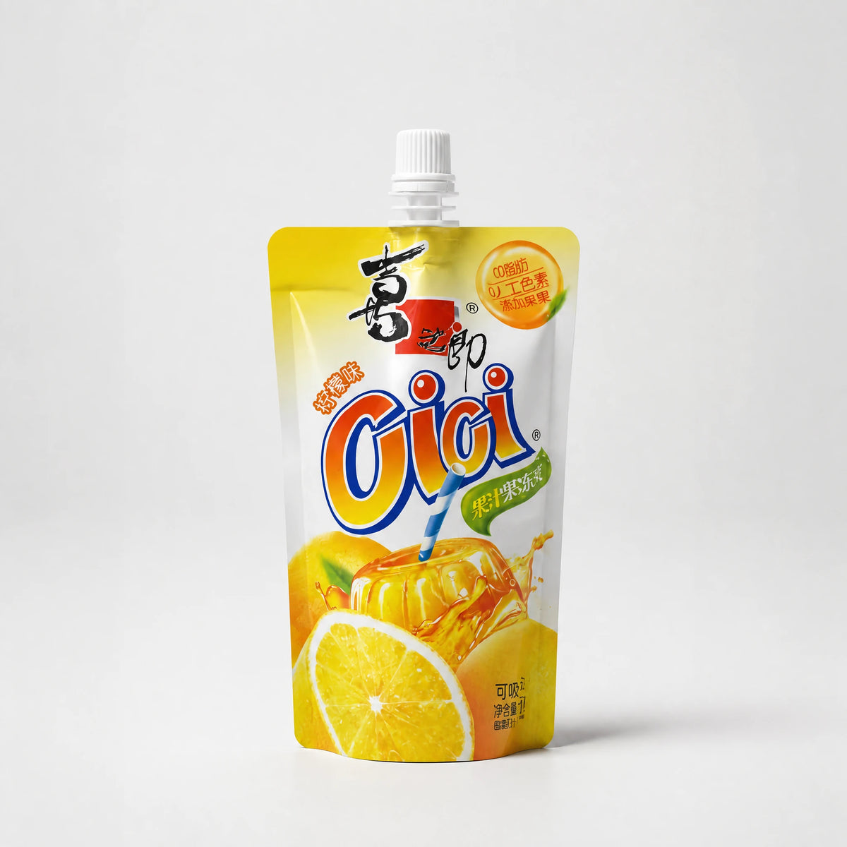 Stronger Cici Bevanda alla Gelatina di Frutta Gusto Arancia 150g — Mr. Zhu's Asian Snack Store.