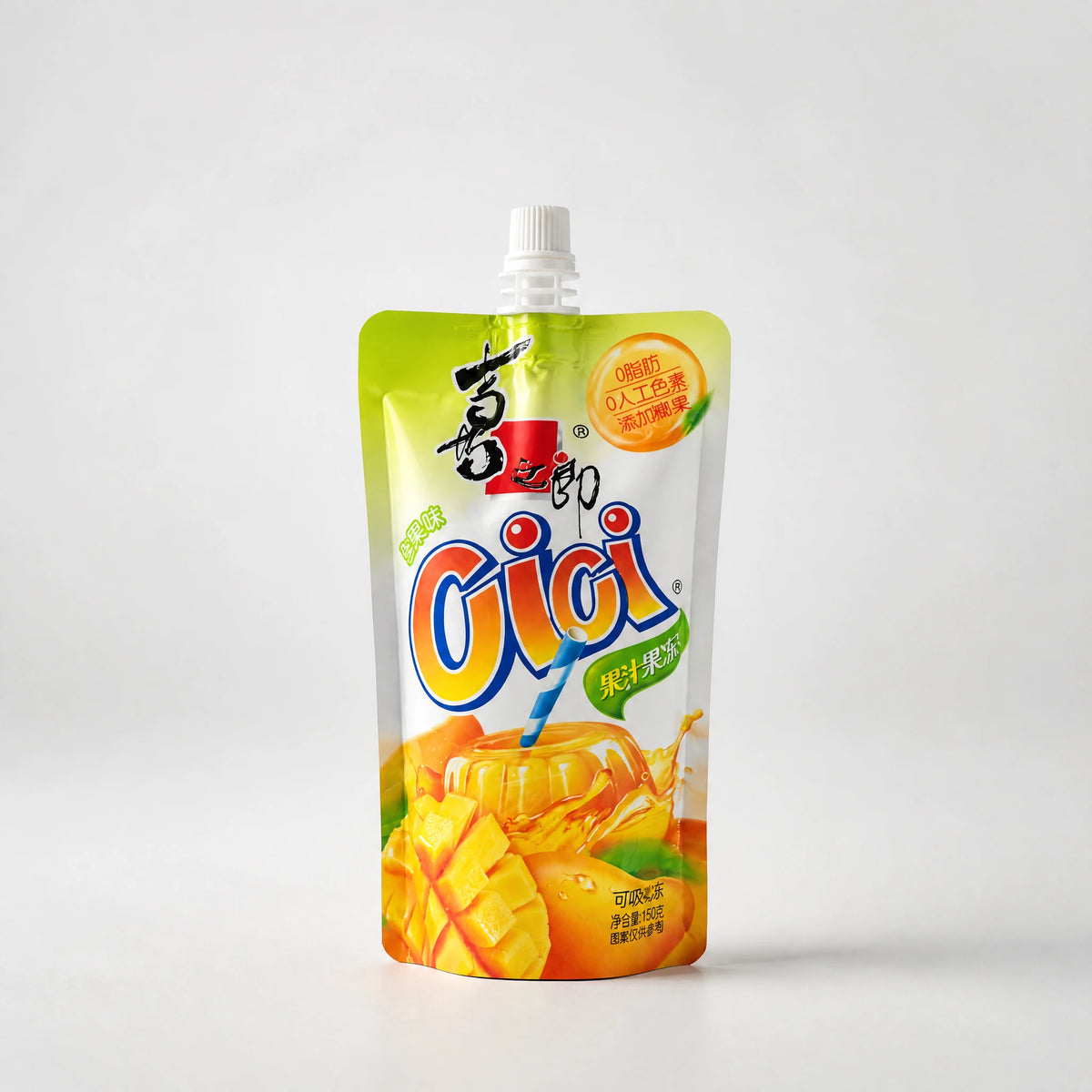 Stronger Cici Bevanda alla Gelatina di Frutta Gusto Mango 150g — Mr. Zhu's Asian Snack Store.