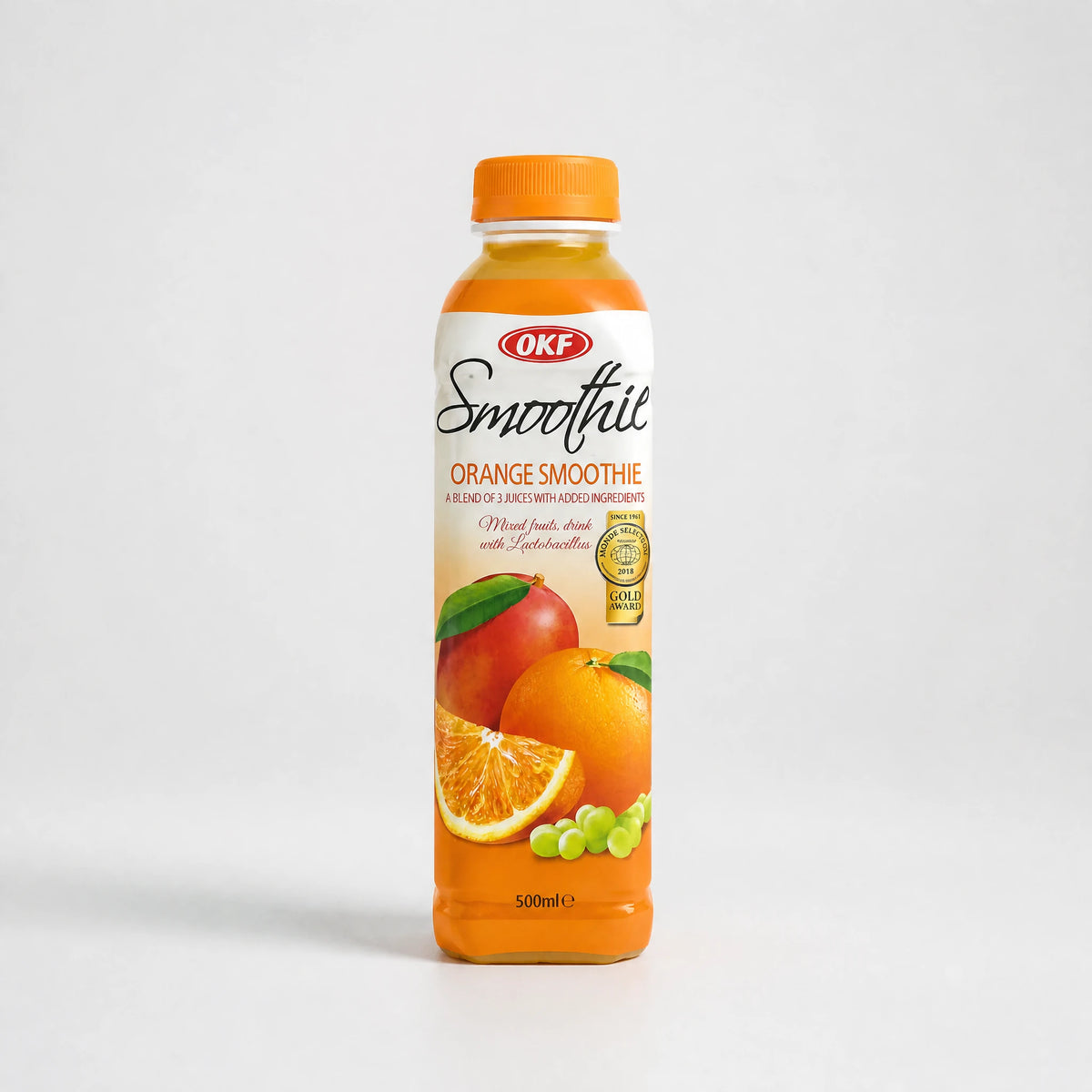 OKF Orange Smoothie Bevanda Fruttata con Lattobacilli 500ml — Mr. Zhu's Asian Snack Store