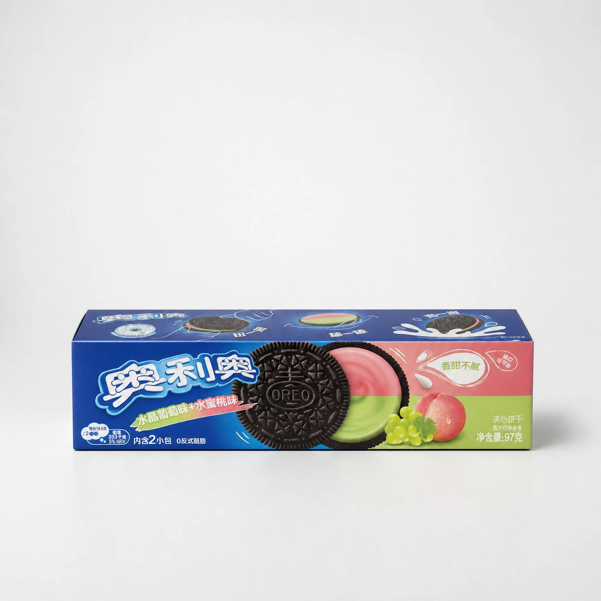 Oreo Biscotti Ripieni Grapes & Peach 97g — Mr. Zhu's Asian Snack Store