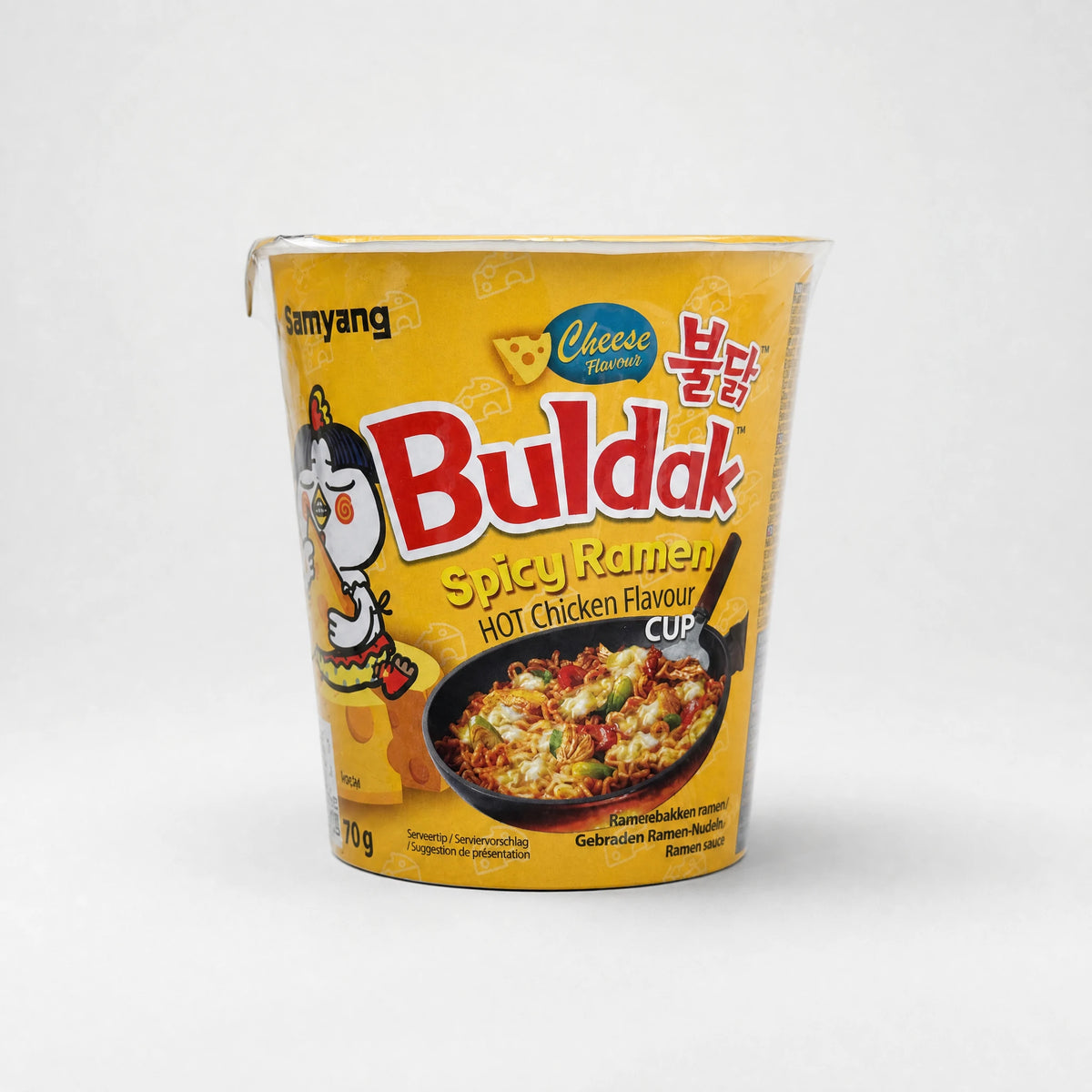 Samyang Buldak Spicy Ramen Carbonara Cup 80g — Mr. Zhu's Asian Snack Store