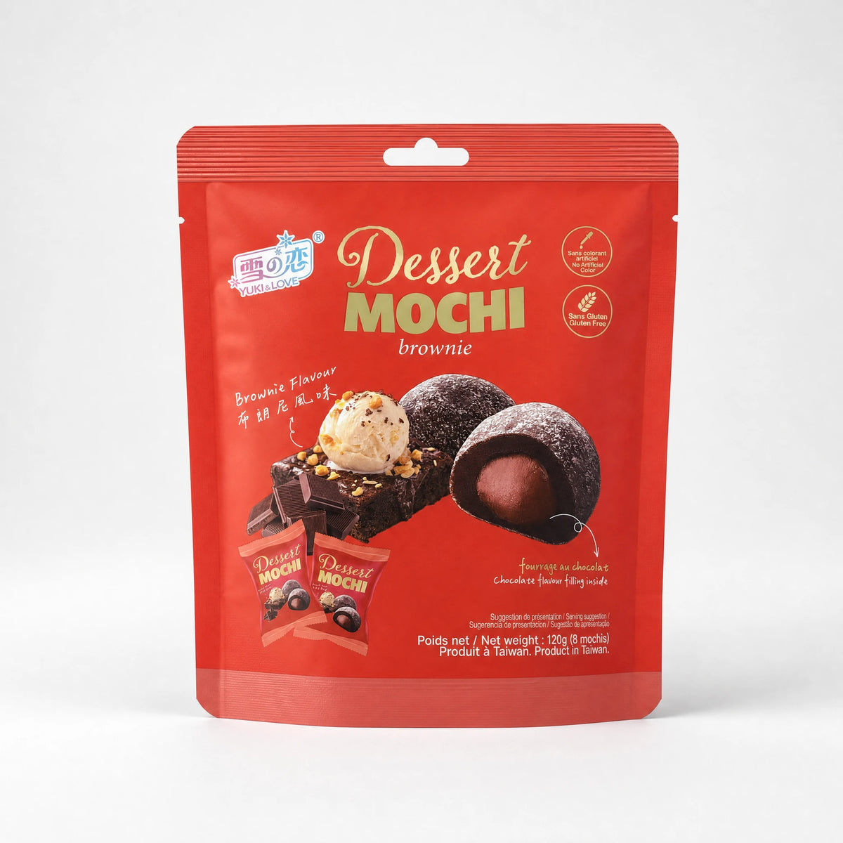 Yuki & Love Dessert Mochi Brownie 120g — Mr. Zhu's Asian Snack Store