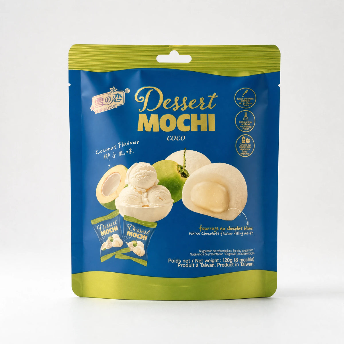 Yuki & Love Dessert Mochi al Cocco 120g — Mr. Zhu's Asian Snack Store