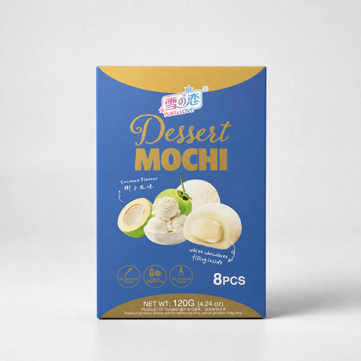 Yuki & Love Dessert Mochi Coconut Flavour 120g — Mr. Zhu's Asian Snack Store