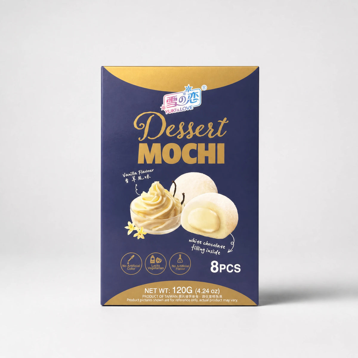 Yuki & Love Dessert Mochi Vanilla Flavour 120g — Mr. Zhu's Asian Snack Store