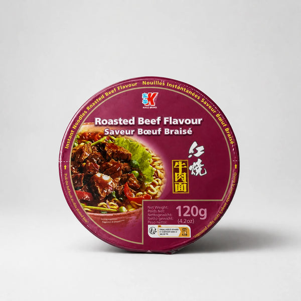 Kailo Brand Instant Noodles Roasted Beef Flavour 120g