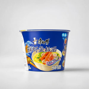 Kang Shi Fu Classic Shrimp Fish Flavor Instant Noodles Bowl 100g