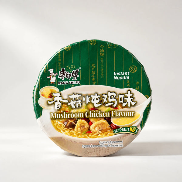 Kang Shi Fu Mushroom Chicken Flavour Instant Noodles Bowl 100g