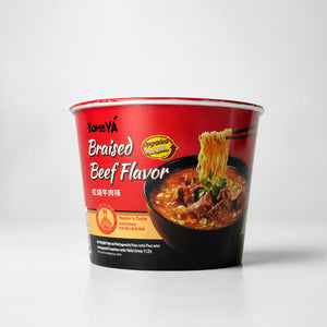 KomeYa Braised Beef Flavor Instant Noodles Bowl 110g