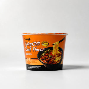 KomeYa Spicy Chili Beef Flavor Instant Noodles Bowl 110g
