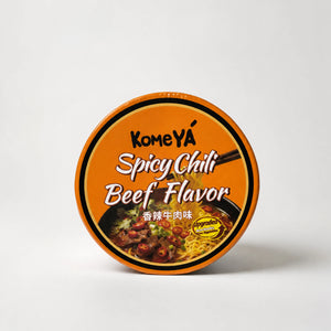 KomeYa Spicy Chili Beef Flavor Instant Noodles Bowl 110g — Mr. Zhu's Asian Snack Store
