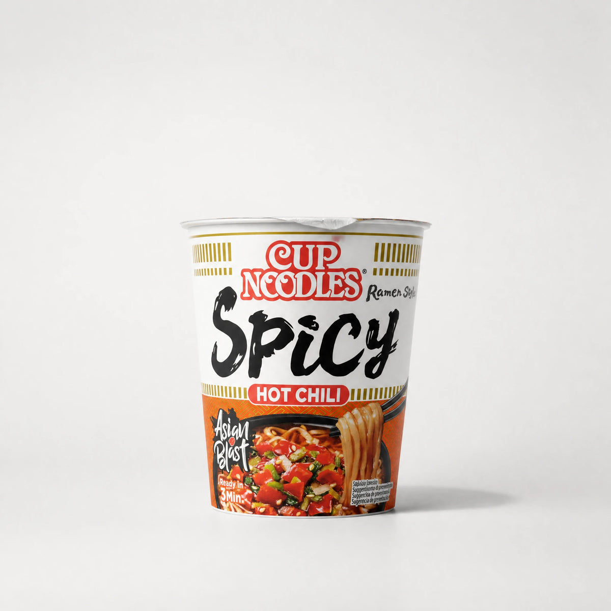 Nissin Cup Noodles Spicy Hot Chili 63g — Mr. Zhu's Asian Snack Store