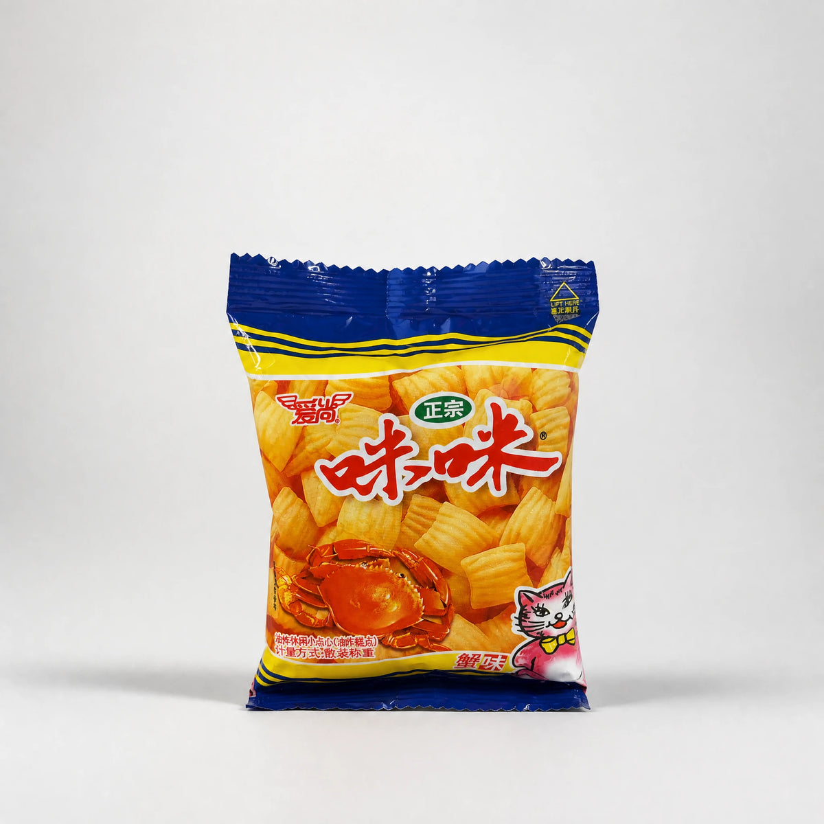 Aishang Mi Mi Crab Flavor 60g — Mr. Zhu's Asian Snack Store