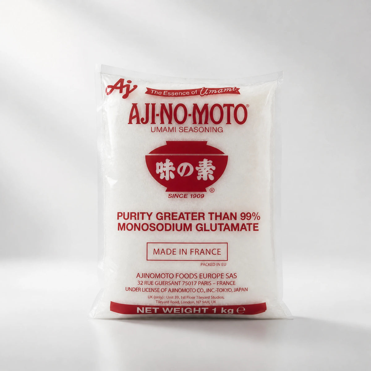 Ajinomoto Glutammato Monosodico Umami Seasoning 1kg — Mr. Zhu's Asian Snack Store