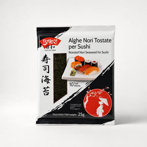 Biyori Alghe Nori Tostate per Sushi 25g — Mr. Zhu's Asian Snack Store