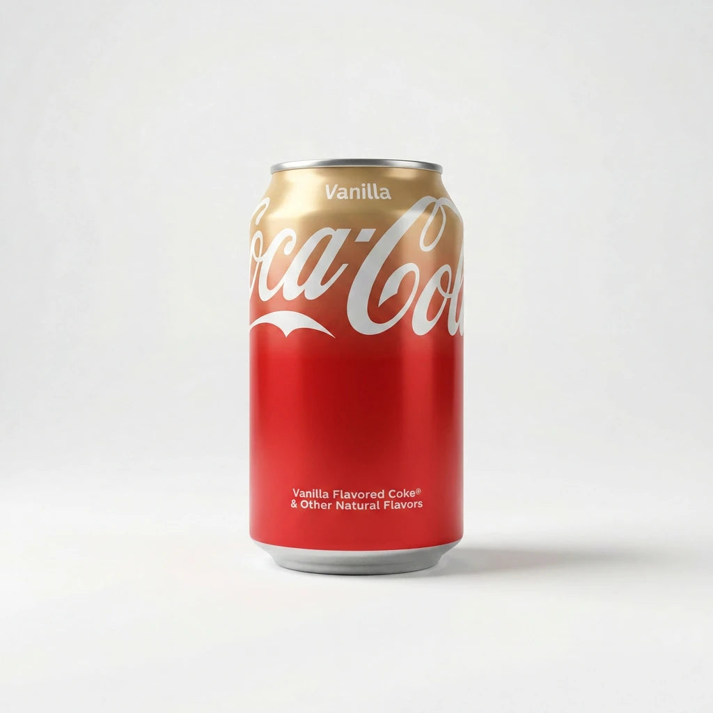 Coca-Cola Vanilla Flavored Coke Can 355ml — Mr. Zhu's Asian Snack Store
