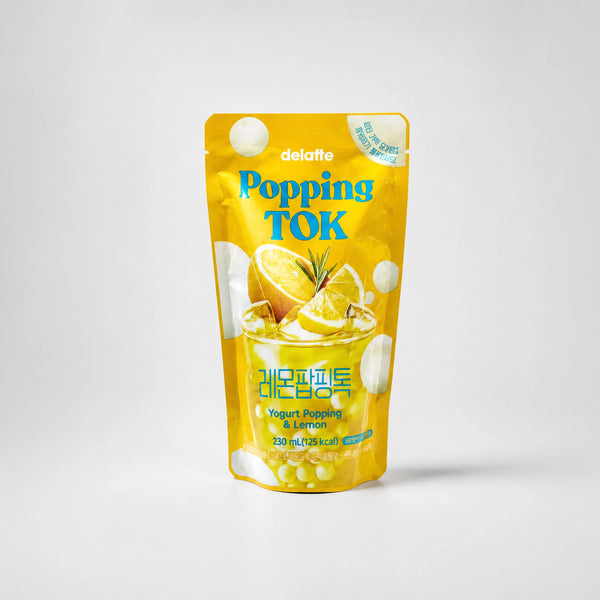 delaffe Popping TOK Yogurt Popping & Lemon 230ml