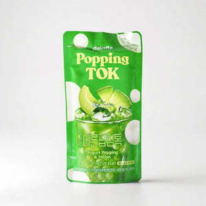 delaffe Popping TOK Yogurt Popping & Melon 230ml — Mr. Zhu's Asian Snack Store.