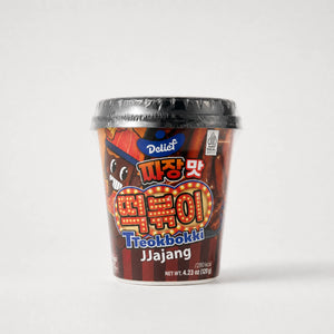 Delief Tteokbokki Istantanei alla Salsa Jjajang 120g — Mr. Zhu's Asian Snack Store