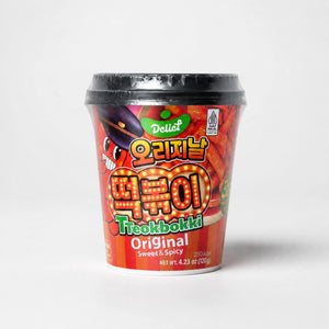Delief Tteokbokki Istantanei alla Salsa Originale 120g — Mr. Zhu's Asian Snack Store