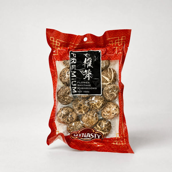 Dynasty Flower Shiitake Mushrooms Premium 100g