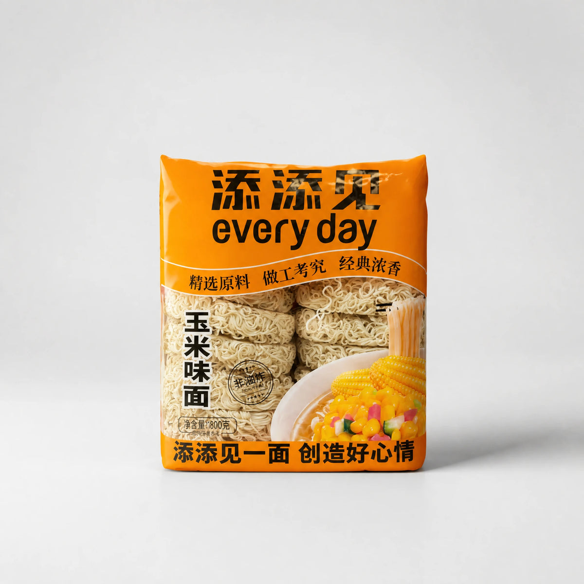 Every Day Noodles al Gusto Mais Non Fritti 800g — Mr. Zhu's Asian Snack Store