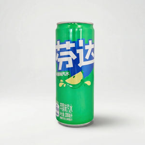 Fanta Green Apple Flavor Soda Sleek Can 330ml — Mr. Zhu's Asian Snack Store