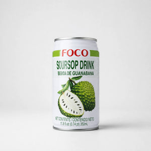 FOCO Soursop Drink Lattina 350ml — Mr. Zhu's Asian Snack Store