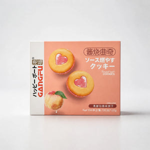 Gangfu Biscotti al Cuore di Pesca 120g — Mr. Zhu's Asian Snack Store