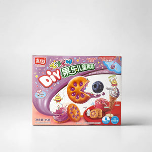 Gangrui DIY Snack Kit Blueberry & Ice Cream 45g — Mr. Zhu's Asian Snack Store