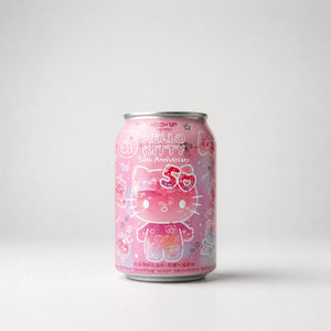 High Up Hello Kitty 50th Anniversary Ramune Strawberry Daifuku Pink 330ml — Mr. Zhu's Asian Snack Store