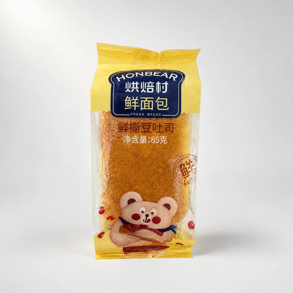 Honbear Pane Dolce ai Fagioli Rossi Shansijia Shredded Toast 85g