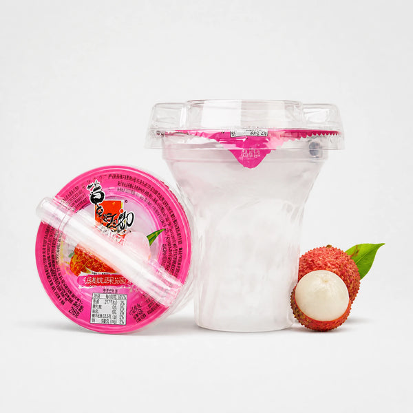 Ji Zhi Lang Gelatina di Frutta al Litchi 218g