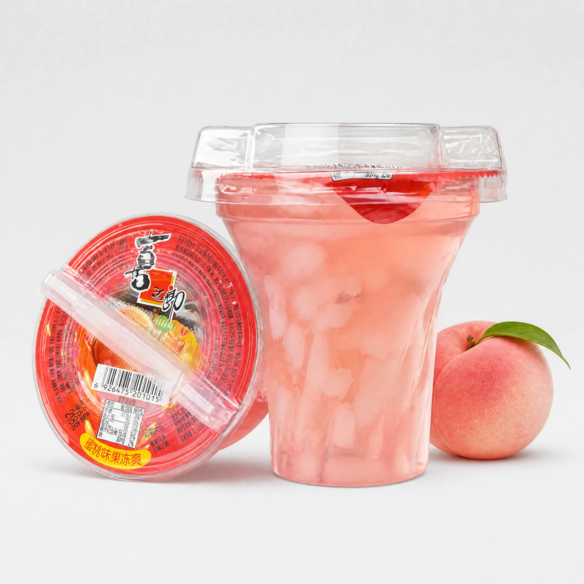 Ji Zhi Lang Gelatina di Frutta alla Pesca 218g — Mr. Zhu's Asian Snack Store