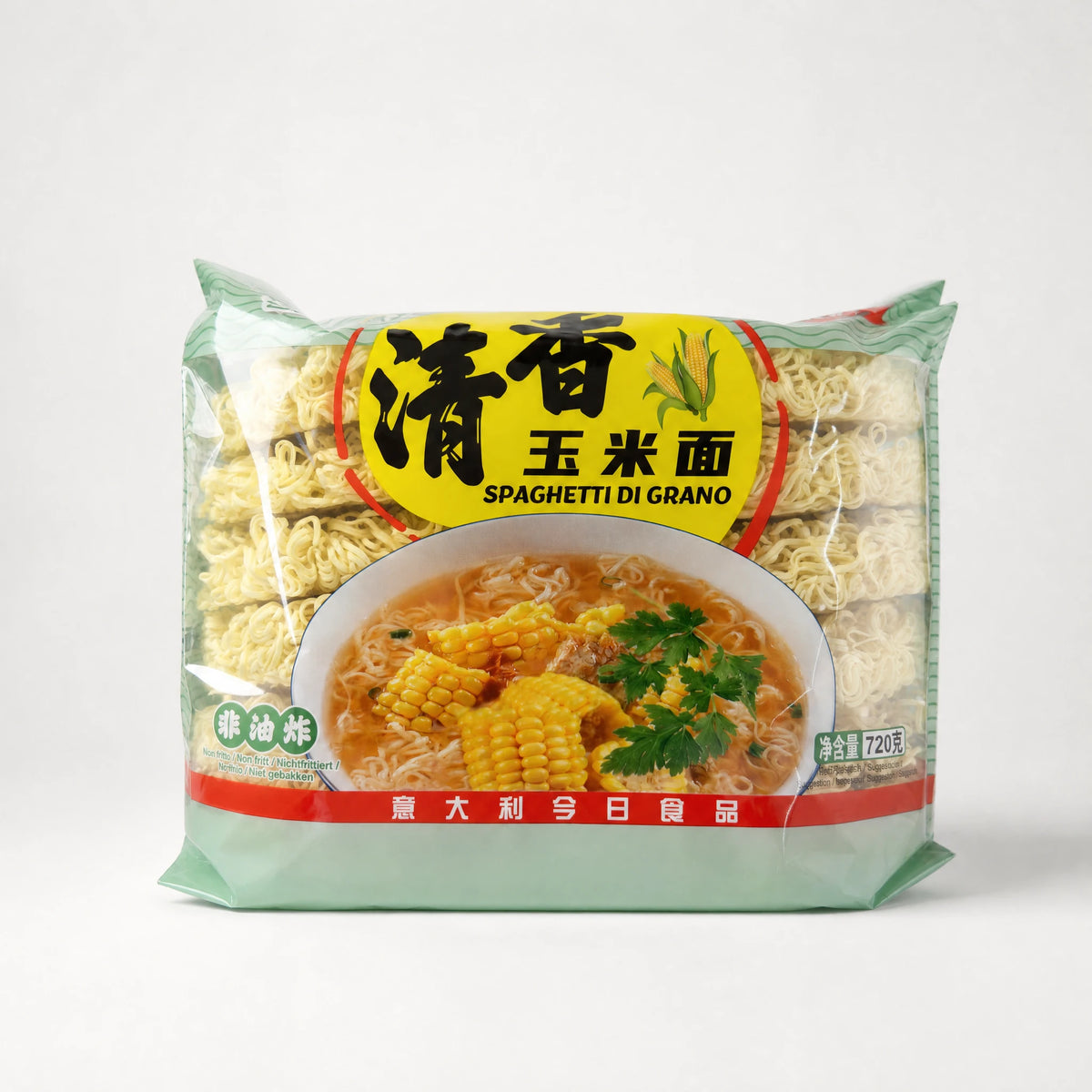 JINRILIPIN Spaghetti di Grano al Gusto di Mais Dolce 720g — Mr. Zhu's Asian Snack Store.