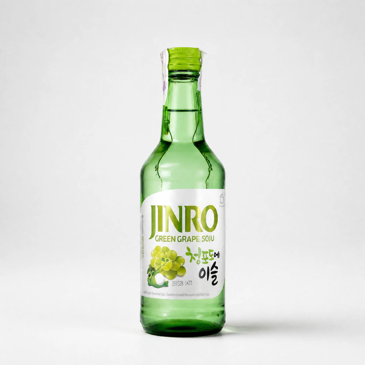 Jinro Green Grape Soju Uva Verde 360ml — Mr. Zhu's Asian Snack Store