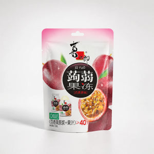 Ju Ruo Gelatina di Konjac al Frutto della Passione 120g — Mr. Zhu's Asian Snack Store