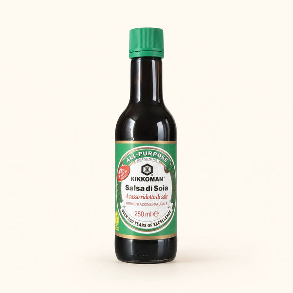 Kikkoman Salsa di Soia a Tasso Ridotto di Sale 250ml