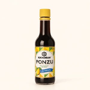 Kikkoman Ponzu Lemon Citrus Seasoned Soy Sauce 250ml — Mr. Zhu's Asian Snack Store
