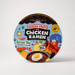Korean Street Chicken Ramen Korean Bbq 105g — Mr. Zhu's Asian Snack Store