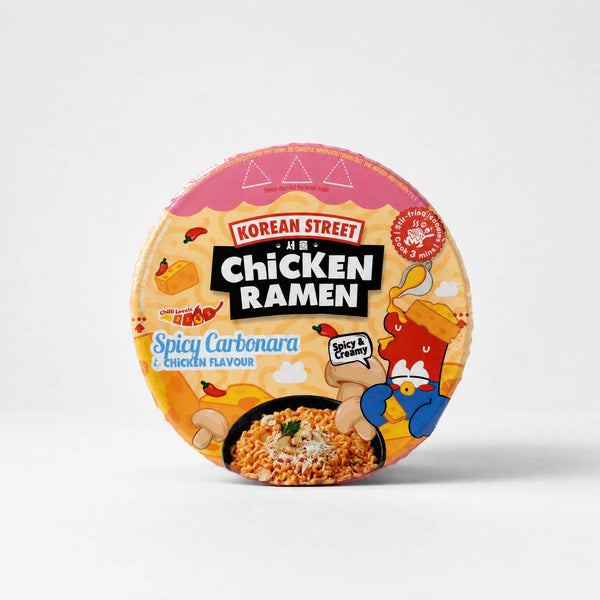 Korean Street Chicken Ramen Spicy Carbonara 105g